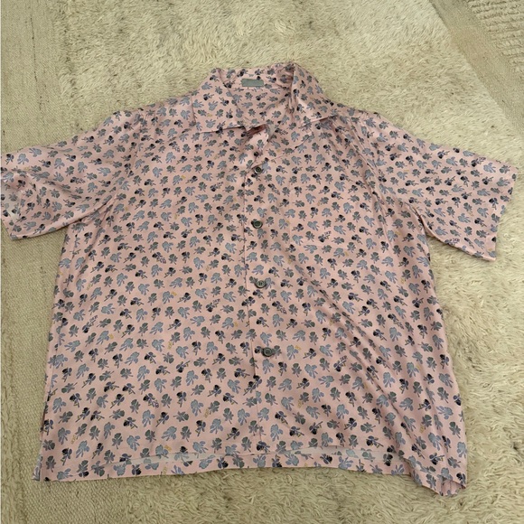 Dior silk printed shirt 42